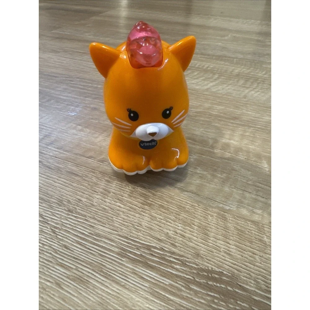 Vtech Go Go Smart Wheels Animals Chloe The Cat Lights Sound - WORKS